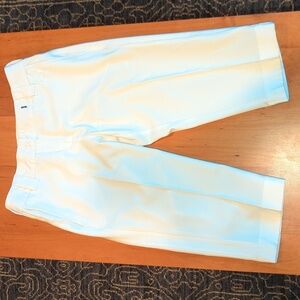 Oakley women's golf capris, white. Size 4